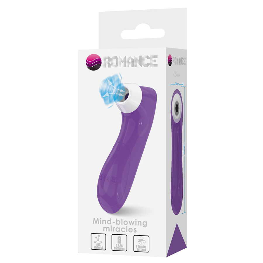 ROMANCE - OUTIL DE SUCCION CLITORIALE AVEC TECHNOLOGIE DE PULSATION VIOLET – Image 9