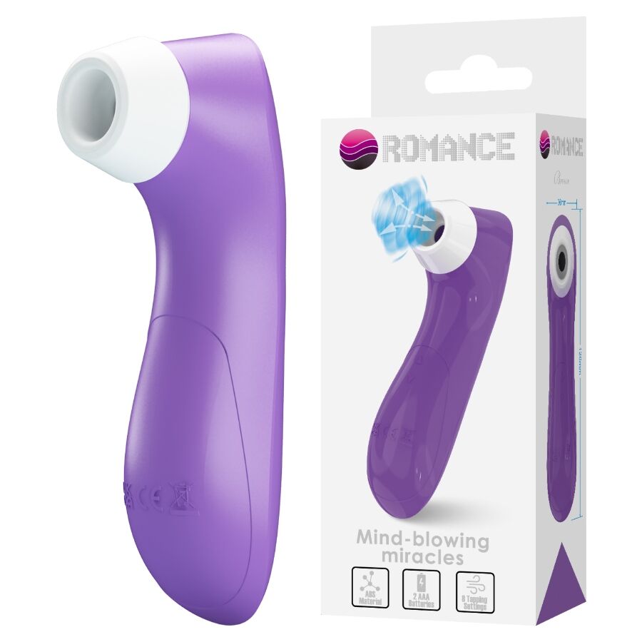 ROMANCE - OUTIL DE SUCCION CLITORIALE AVEC TECHNOLOGIE DE PULSATION VIOLET – Image 7