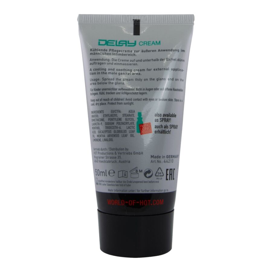 HOT - CREMA RETARDANTE 50 ML - Imagen 3