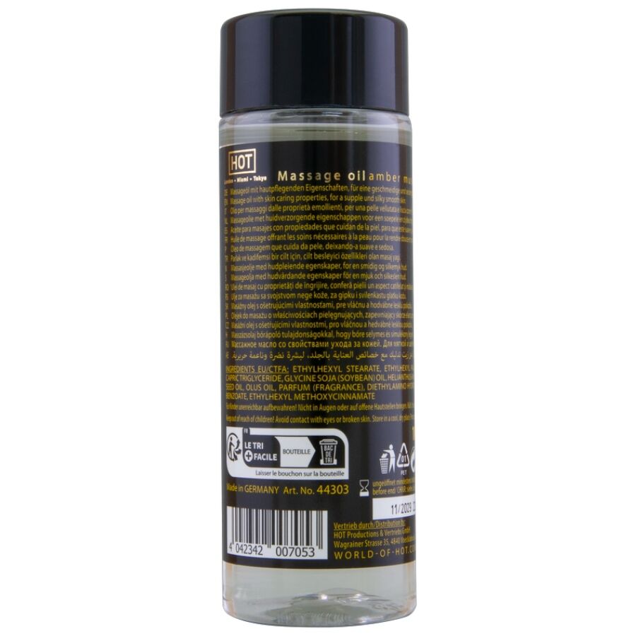 HOT - HUILE DE MASSAGE AMBRE ET MUSC 100 ML – Image 2