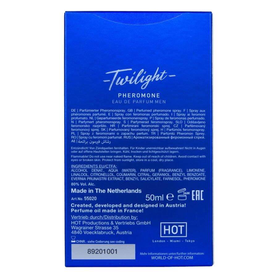 HOT - TWILIGHT PHEROMON PARFUM HOMME 50 ML – Image 2