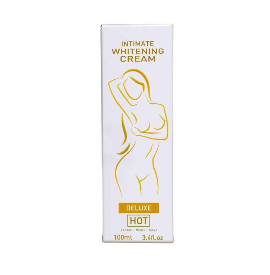 HOT - CREMA BLANQUEADORA ÍNTIMA DELUXE 100 ML - Imagen 2