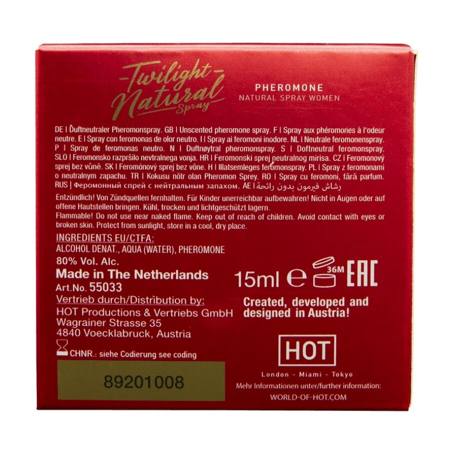 HOT - TWILIGHT-PHEROMON NATÜRLICH FÜR FRAUEN 15 ML – Bild 2