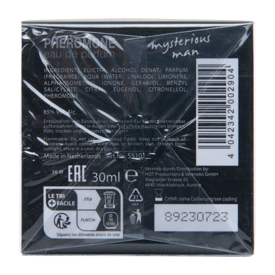 HOT - PARFUM AUX PHÉROMONES LONDON MYSTERIOUS MAN 30 ML – Image 6
