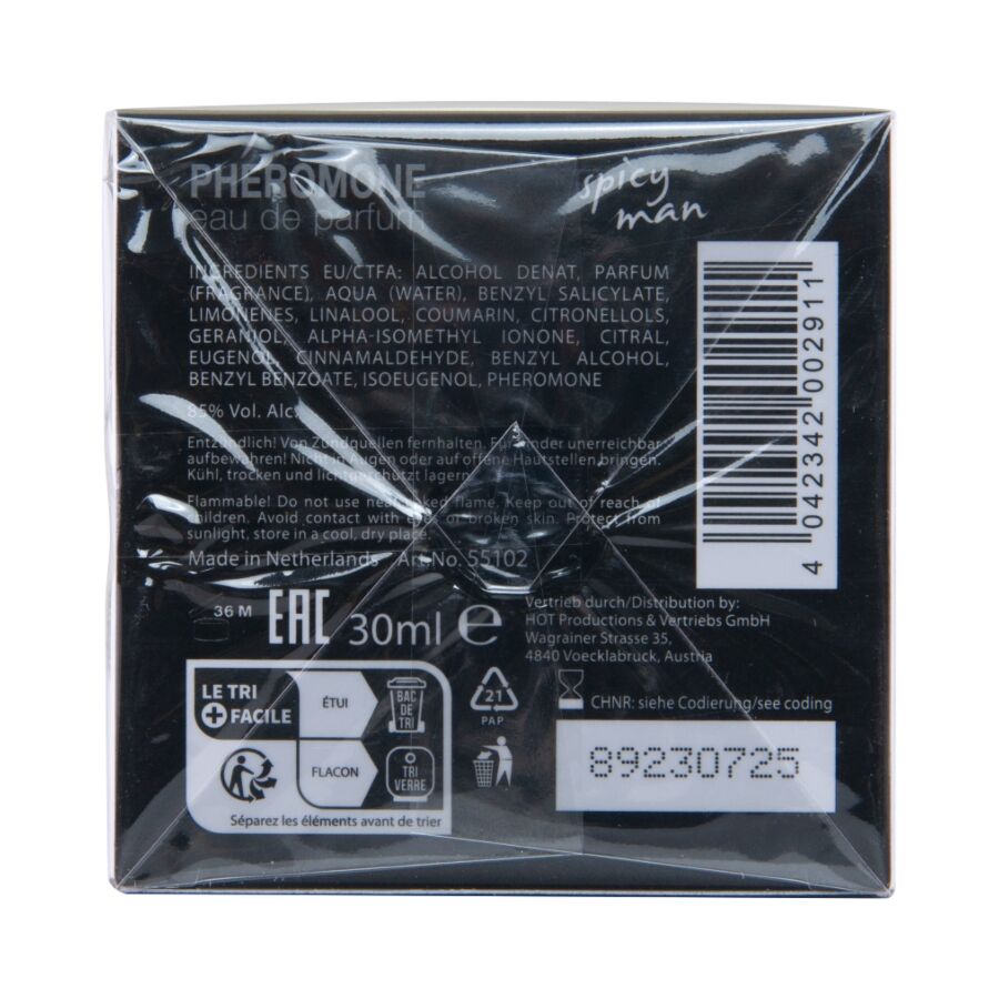 HOT - PROFUMO AI FEROMONI MIAMI SPICY MAN 30 ML - immagine 5