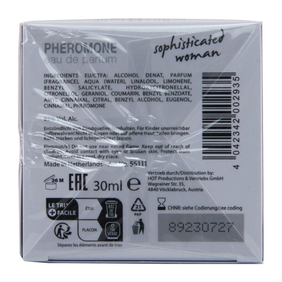 HOT - PHEROMON-PARFUM LONDON SOPHISTICATED WOMAN 30 ML – Bild 6