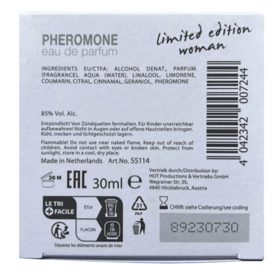 HOT - PERFUME CON FEROMONAS DUBAI EDICIÓN LIMITADA MUJER 30 ML - Imagen 5