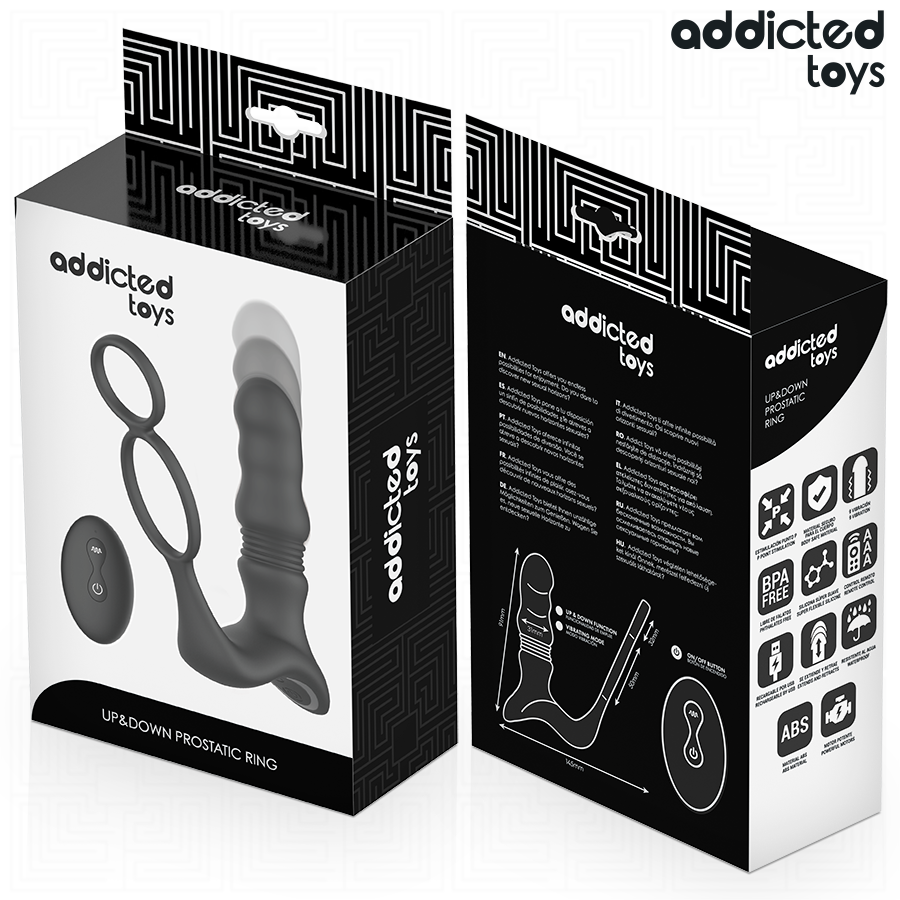 ADDICTED TOYS - ANILLO PROSTÁTICO UP&DOWN - Imagen 7