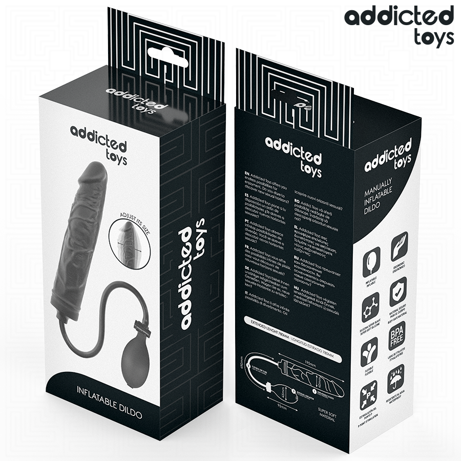 ADDICTED TOYS - DILDO INFLABLE MODELO 4 - Imagen 7