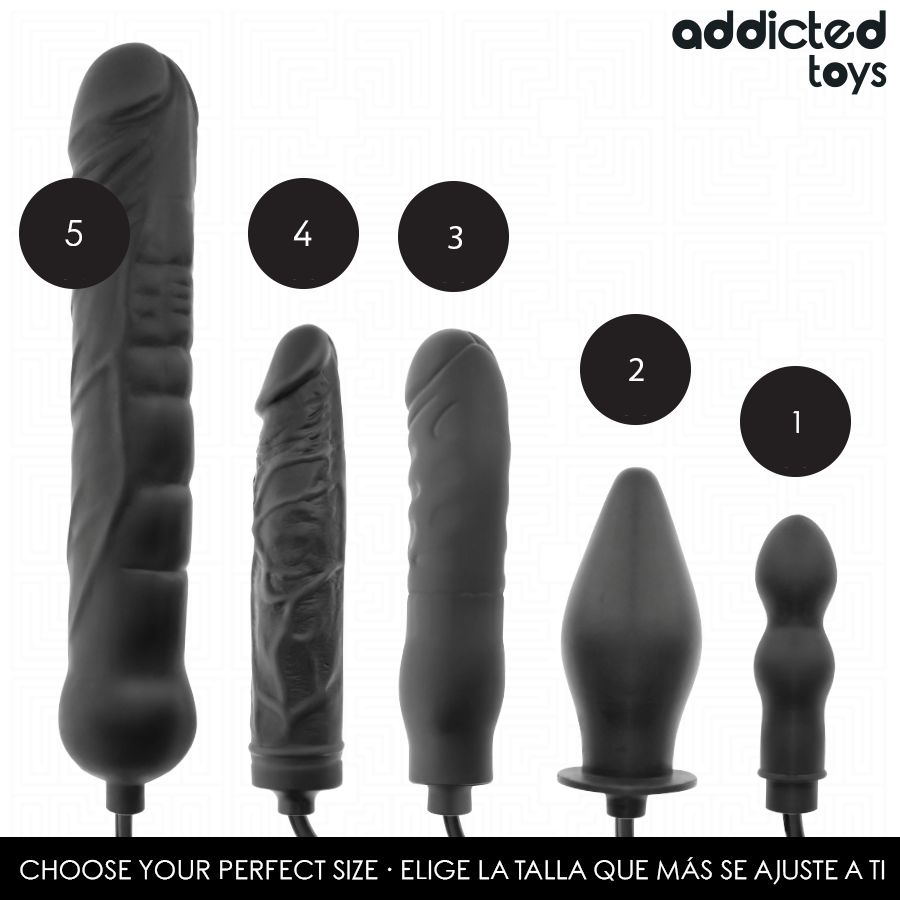 ADDICTED TOYS - PLUG ANAL INFLABLE MODELO 2 - Imagen 3