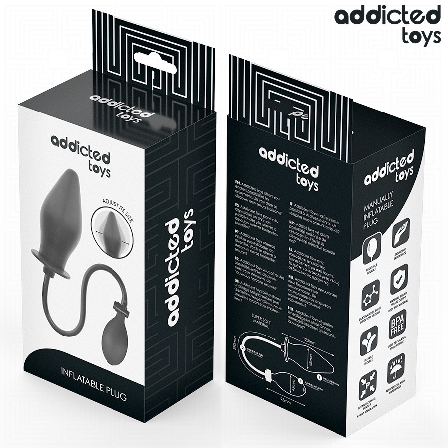ADDICTED TOYS - PLUG ANAL INFLABLE MODELO 2 - Imagen 7