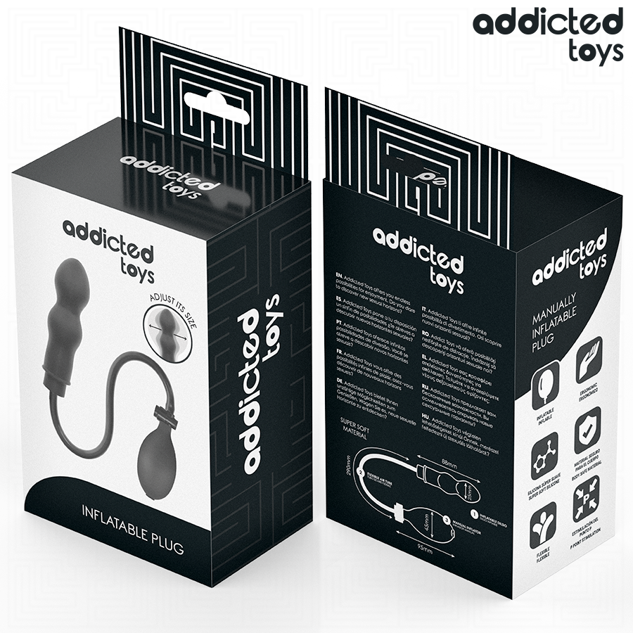 ADDICTED TOYS - PLUG ANAL INFLABLE MODELO 1 - Imagen 7