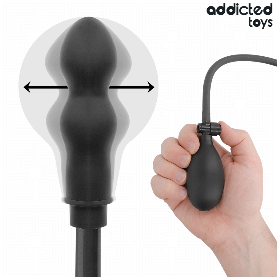 ADDICTED TOYS - PLUG ANAL INFLABLE MODELO 1 - Imagen 2