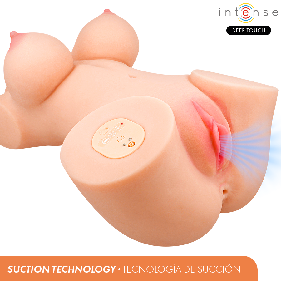 INTENSE DEEP TOUCH - VERO TORSO VAGINA CON EFECTO SUCCIÓN, CALOR, VIBRACIÓN Y VOZ 5.5 KG - Imagen 10