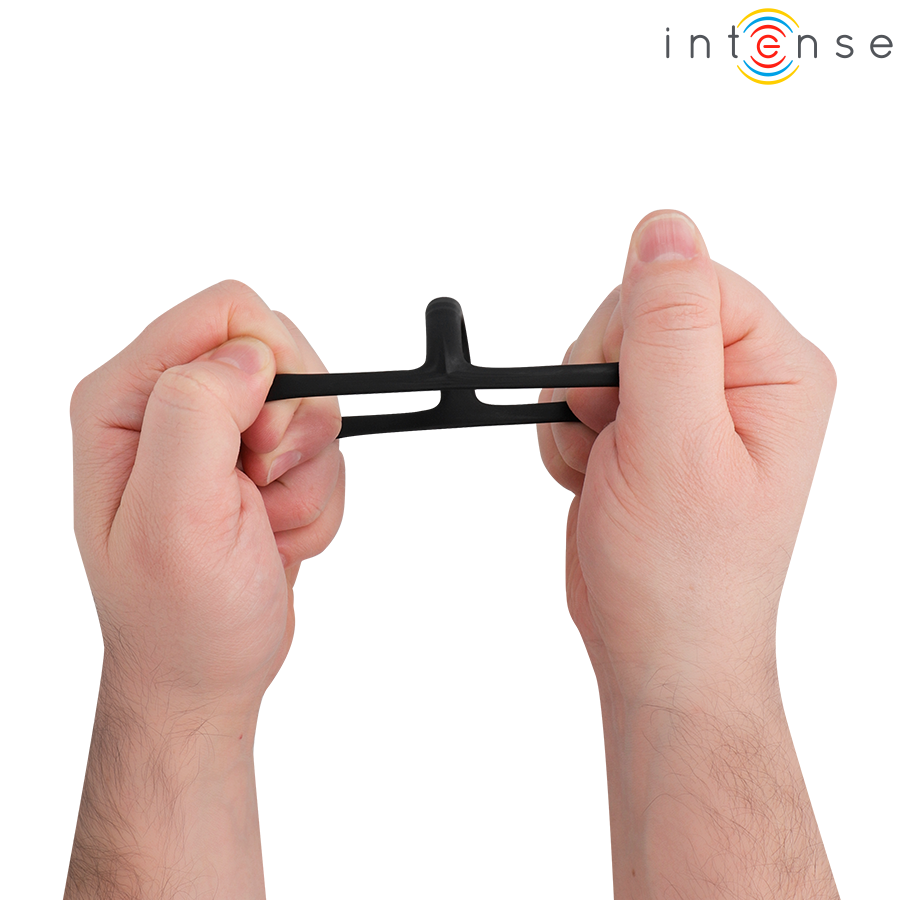 INTENSE - JOHN ANNEAU TRIPLE AJUSTABLE POUR LE PÉNIS MODÈLE 4 – Image 4