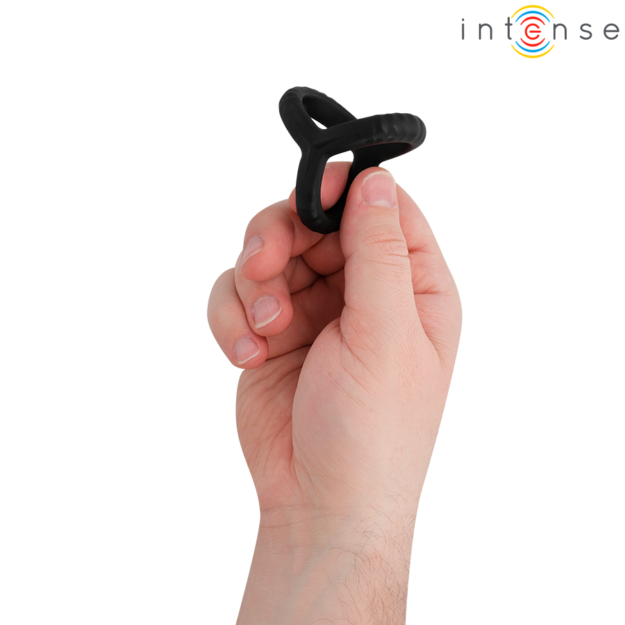 INTENSE - JOHN ANNEAU TRIPLE AJUSTABLE POUR LE PÉNIS MODÈLE 4 – Image 2