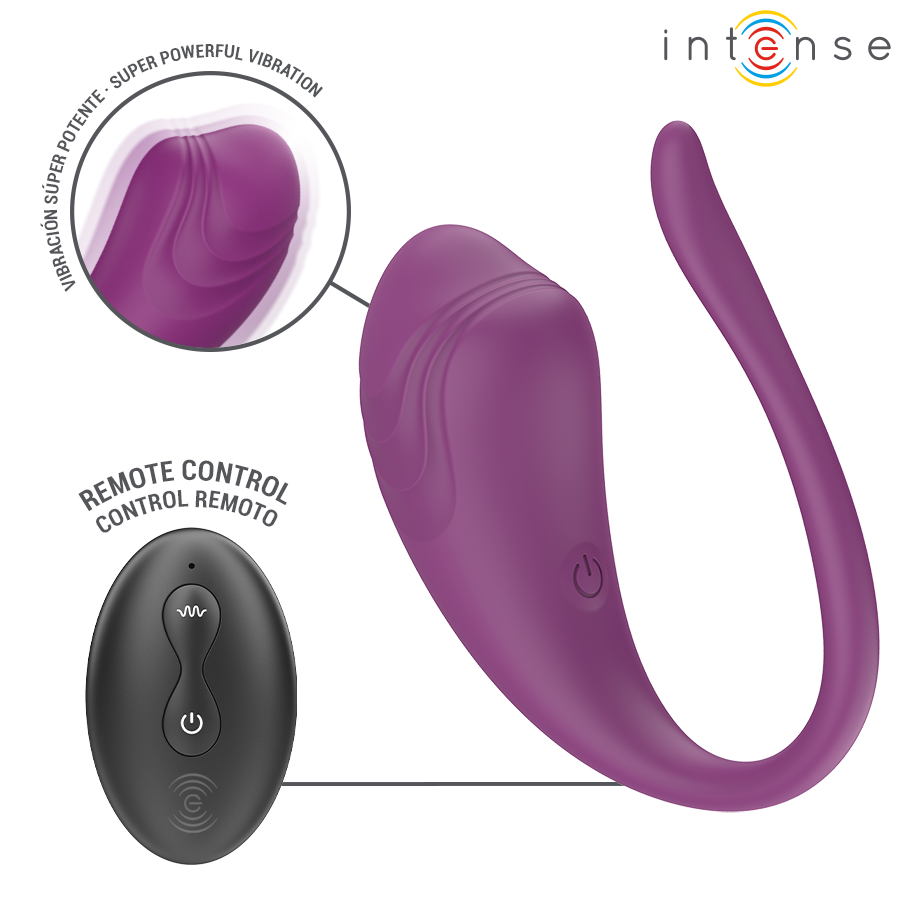 INTENSE - OLIVIA ŒUF VIBRANT PURPLE AVEC TÉLÉCOMMANDE – Image 2