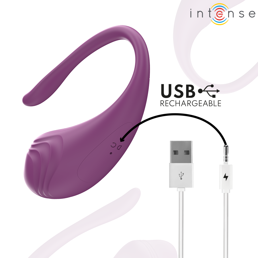 INTENSE - OLIVIA ŒUF VIBRANT PURPLE AVEC TÉLÉCOMMANDE – Image 8