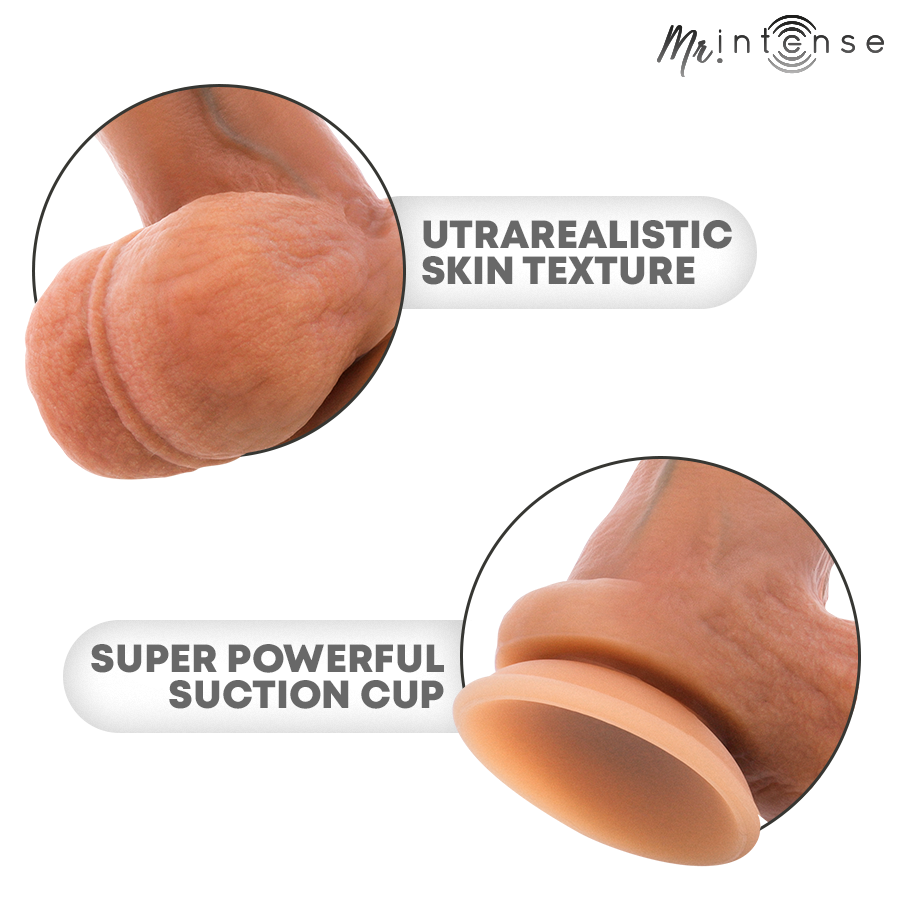 MR INTENSE - GARY M ULTRA-REALISTIC SILICONE COCK WITH TESTICLES 20 CM -Ø- 4.2 CM - Image 7