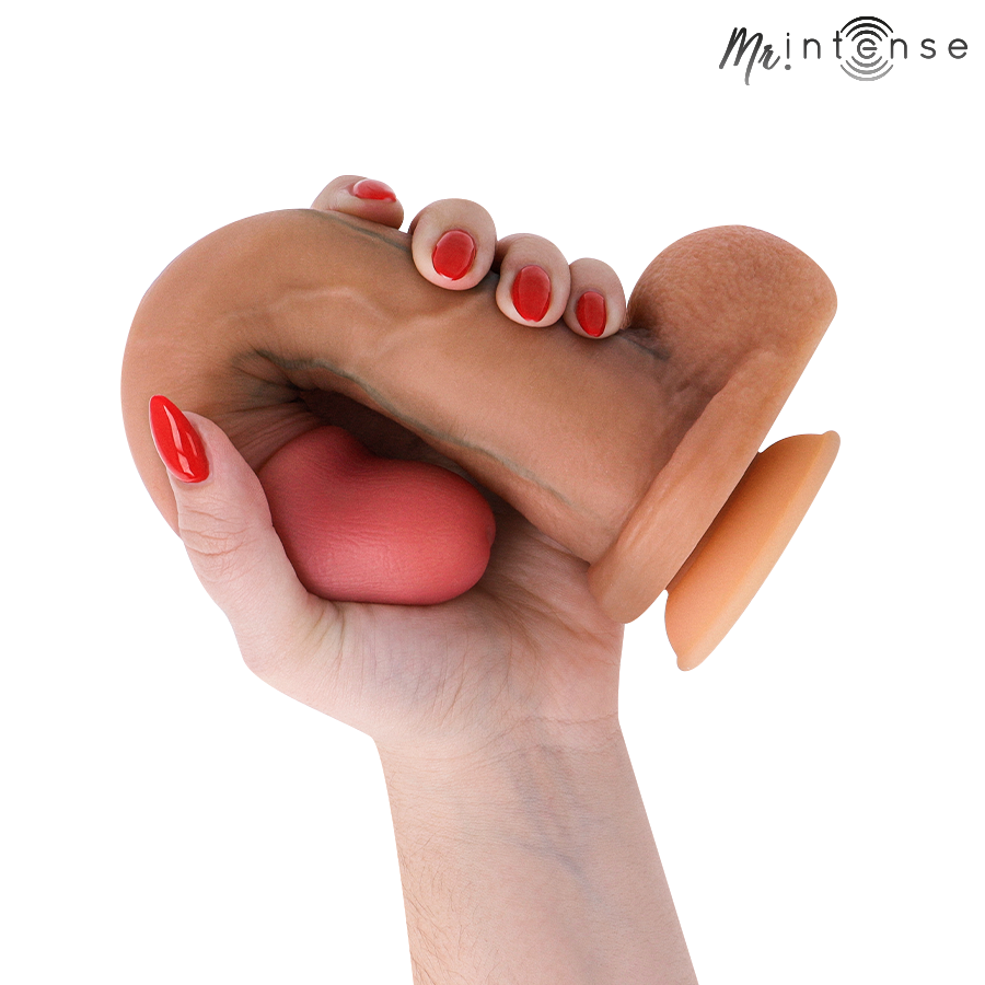 MR INTENSE - GARY L PENE IN SILICONE ULTRA-REALISTICO CON TESTICOLI 23 CM - Ø- 4,7 CM - immagine 7