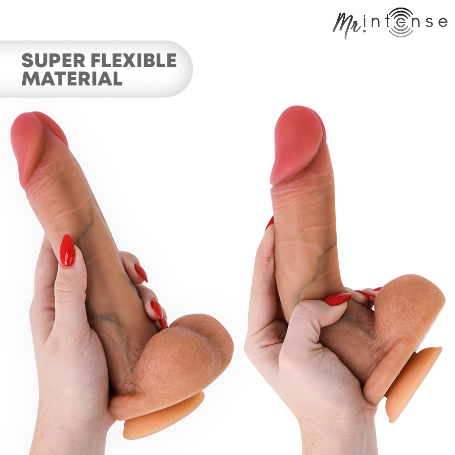 MR INTENSE - GARY L PENE IN SILICONE ULTRA-REALISTICO CON TESTICOLI 23 CM - Ø- 4,7 CM - immagine 4