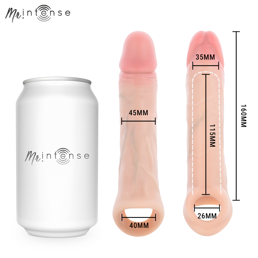 MR INTENSE - ARNOLD L VIBRATORE IN SILICONE PER PENE CON TELECOMANDO 16 CM -Ø- 4,5 CM - immagine 7