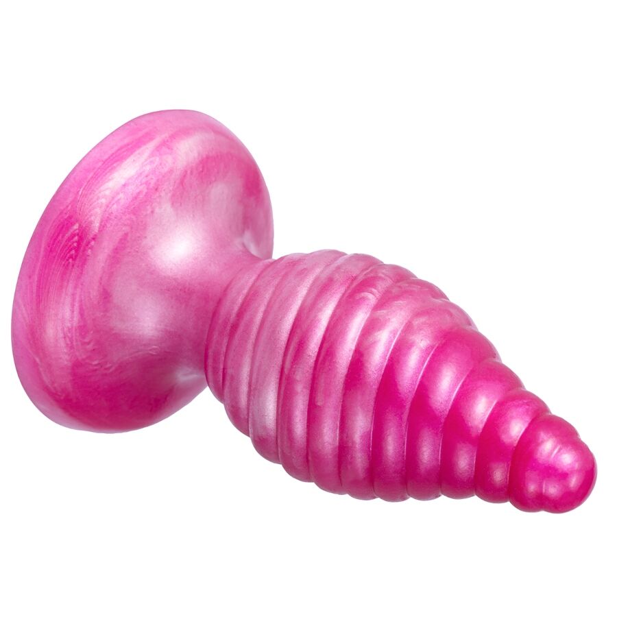 SILEXD - CHERRY ANAL PLUG FANTASY LIQUID SILICONE THERMOREACTIVE PINK 9.2 CM - Image 6