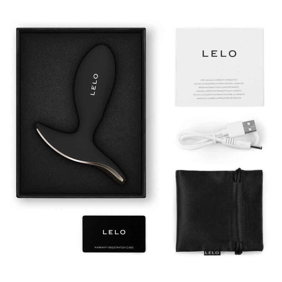 LELO - SURFER 2 PLUG ANAL VIBRADOR UNISEX NEGRO - Imagen 3