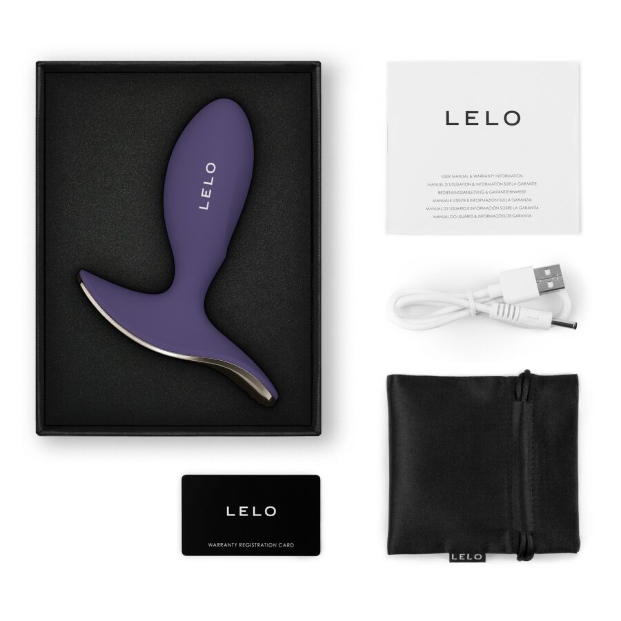 LELO - SURFER 2 PLUG ANAL VIBRADOR UNISEX MORADO - Imagen 3