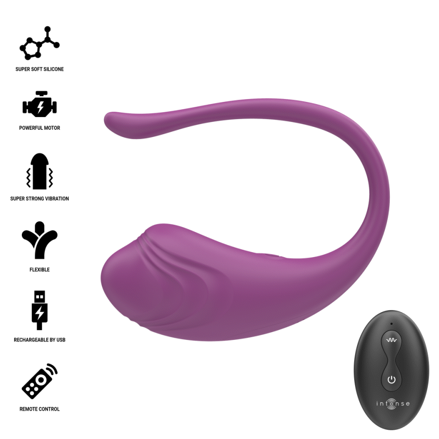 INTENSE - OLIVIA ŒUF VIBRANT PURPLE AVEC TÉLÉCOMMANDE – Image 7