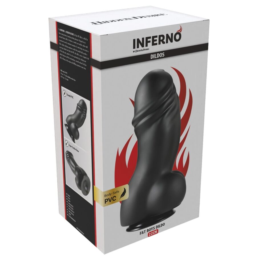HIDDEN DESIRE - INFERNO FAT BOYS DILDO 22 CM - Image 7
