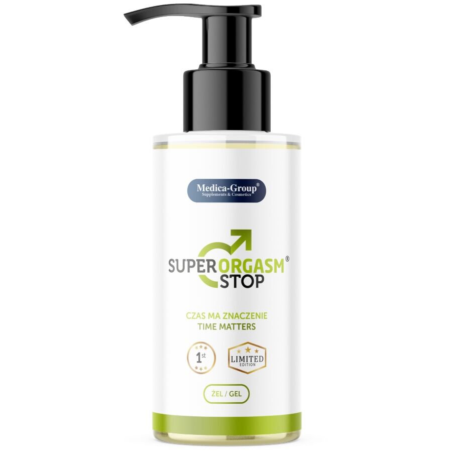 MEDICA GROUP - SÚPER ORGASM STOP GEL ÍNTIMO PARA HOMBRE 150 ML - Imagen 2