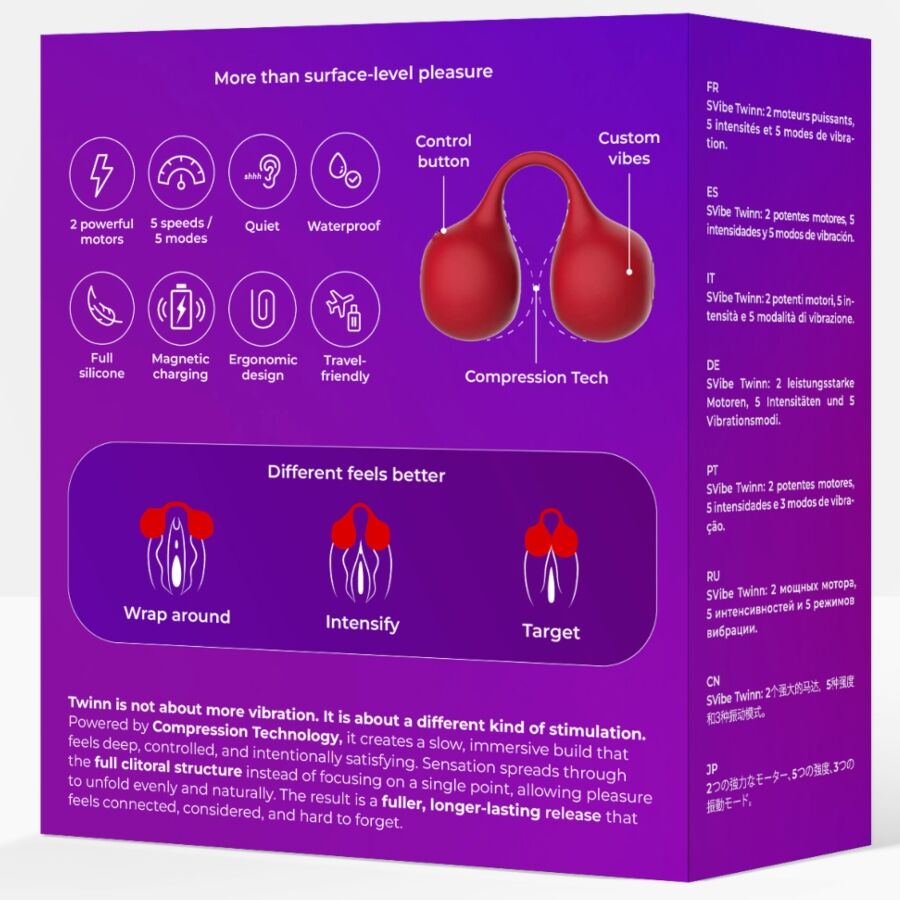 SNAIL VIBE - TWINN VIBRATEUR À DOIGTS CERISE – Image 4