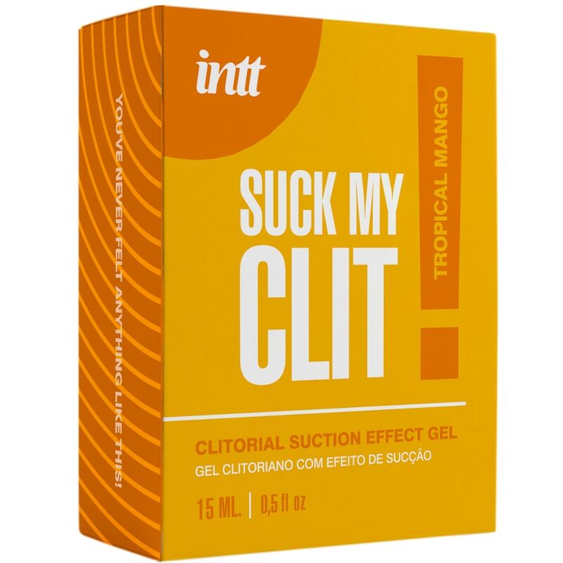 INTT - SUCK MY CLIT GEL COM EFEITO DE SUCÇÃO MANGA TROPICAL 15 ML - Image 6
