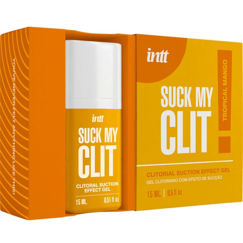 INTT - SUCK MY CLIT GEL COM EFEITO DE SUCÇÃO MANGA TROPICAL 15 ML - Image 5