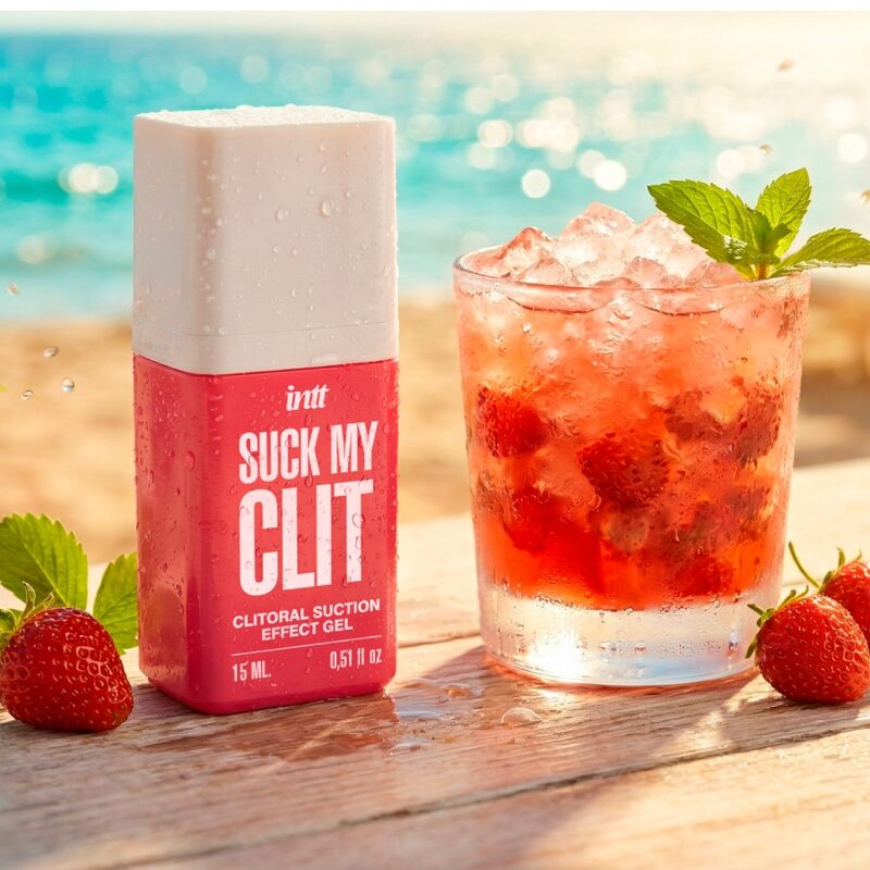 INTT - SUCK MY CLIT GEL EFECTO SUCCIÓN FRESAS SILVESTRES 15 ML - Imagen 6