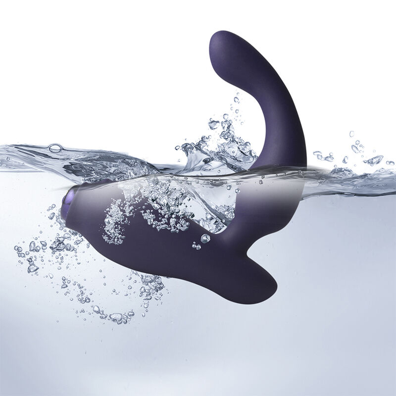 ROCKS-OFF - NOVA SOVEREIGN MASAJEADOR PRÓSTATA Y PERINEO RECARGABLE 16 FUNCIONES AZUL - Imagen 8