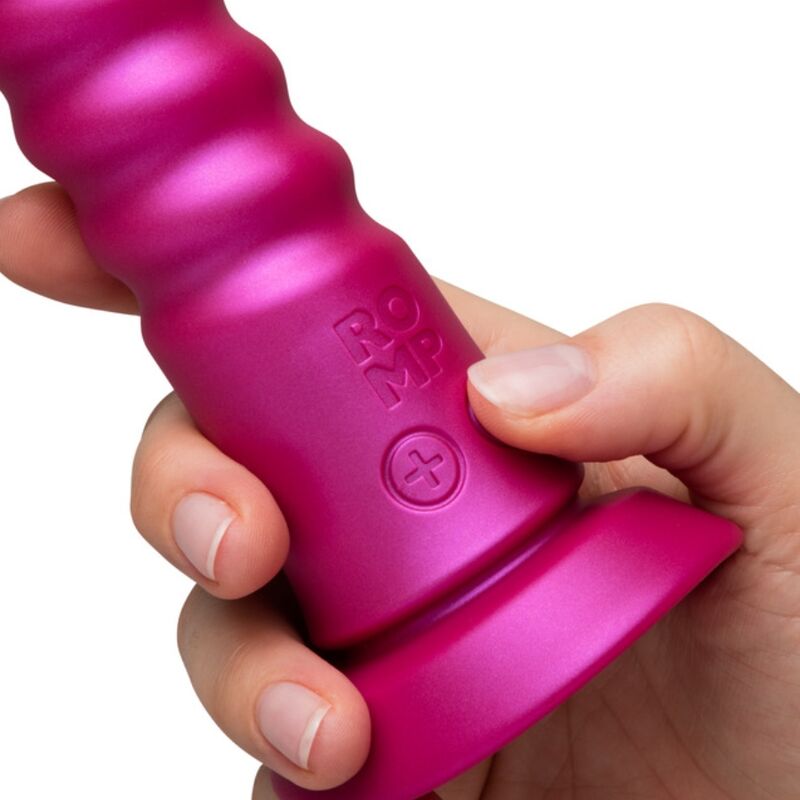 ROMP - JIGGLE VIBRADOR UP AND DOWN CON VENTOSA ROSA - Imagen 5
