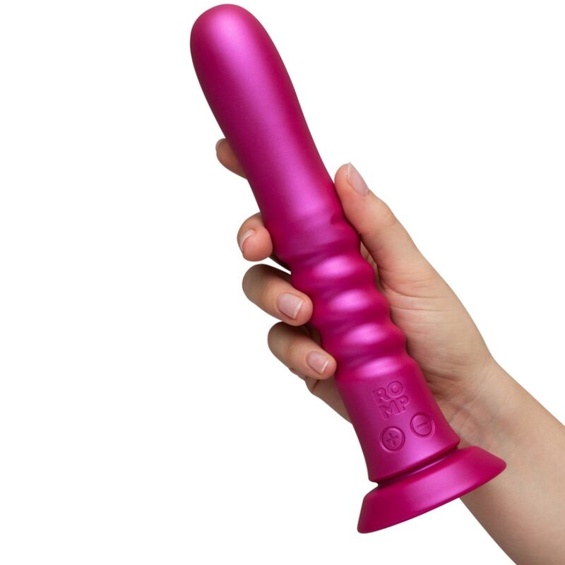 ROMP - JIGGLE VIBRADOR UP AND DOWN CON VENTOSA ROSA - Imagen 6