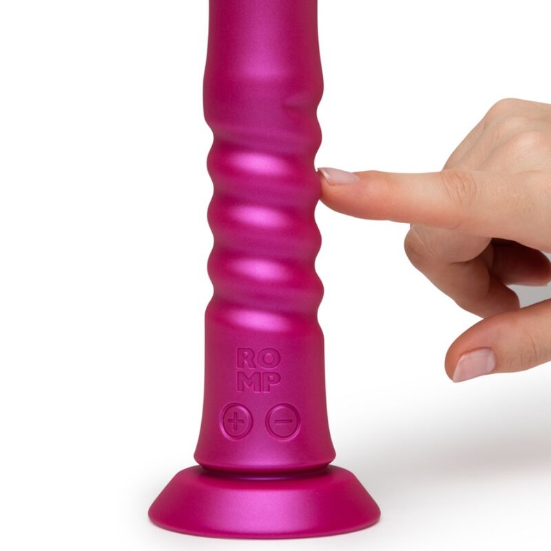 ROMP - JIGGLE VIBRADOR UP AND DOWN CON VENTOSA ROSA - Imagen 7