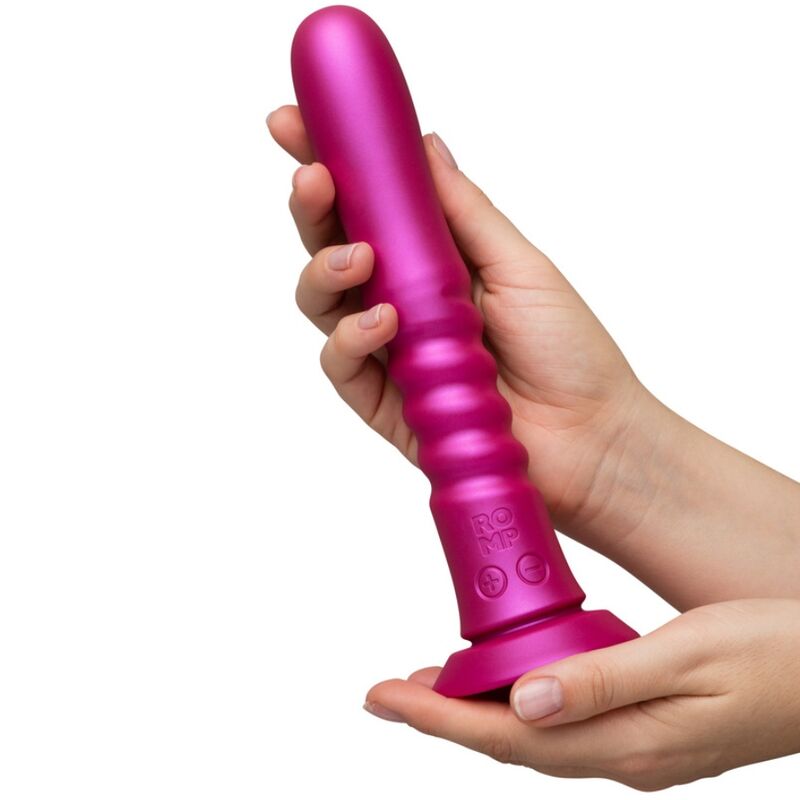 ROMP - JIGGLE VIBRADOR UP AND DOWN CON VENTOSA ROSA - Imagen 8