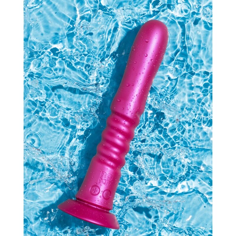ROMP - JIGGLE VIBRADOR UP AND DOWN CON VENTOSA ROSA - Imagen 9
