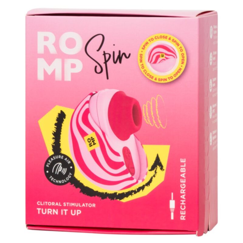 ROMP - ANTITUDE DE SUCCION CLITORIELLE ROTATIVE AVEC OUVERTURE ET FERMETURE ROTATIVES – Image 9