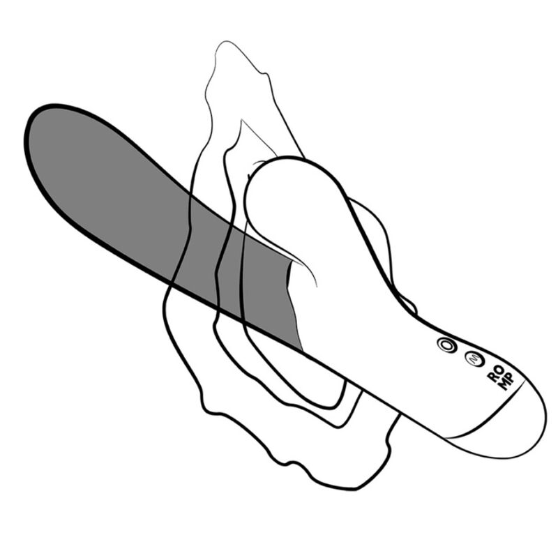 ROMP - PULSE VIBRADOR RABBIT DUAL PUNTO G AZUL ELÉCTRICO - Imagen 12
