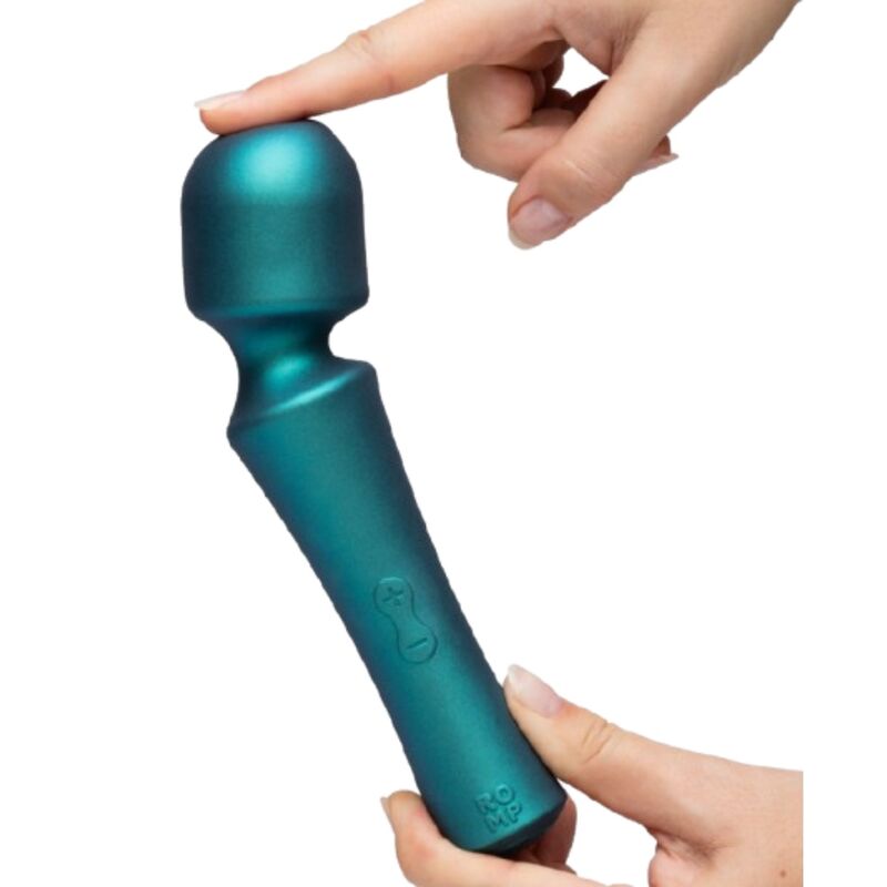ROMP - PRESTO MINI VIBRATORE A BACCHETTA CON TESTINA FLESSIBILE VERDE - immagine 4