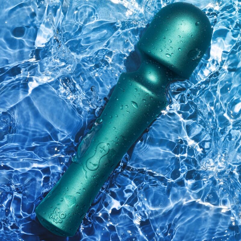 ROMP - PRESTO MINI VIBRATORE A BACCHETTA CON TESTINA FLESSIBILE VERDE - immagine 10