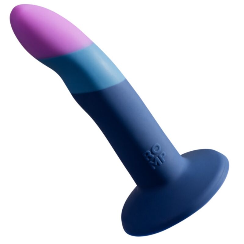 ROMP - PICCOLO ARNÉS + DILDO SILICONA CON VENTOSA TRICOLOR 14 CM - Imagen 3