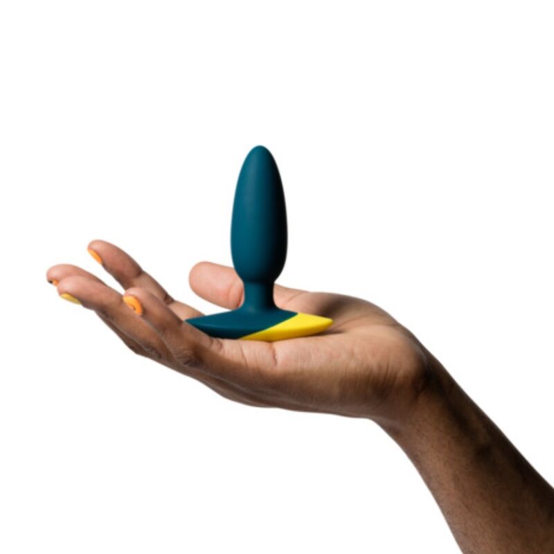 ROMP - BASS PLUG ANAL VIBRADOR 10 CM VERDE - Imagen 4