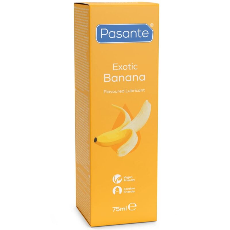 PASANTE - LUBRIFIANT À BASE D'EAU, ARÔME BANANE 75 ML – Image 2