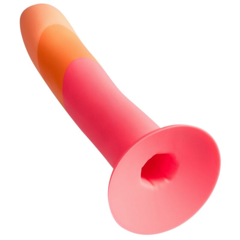 ROMP - DIZI DILDO IN SILICONE CON VENTOSA TRICOLORE 18 CM - immagine 3
